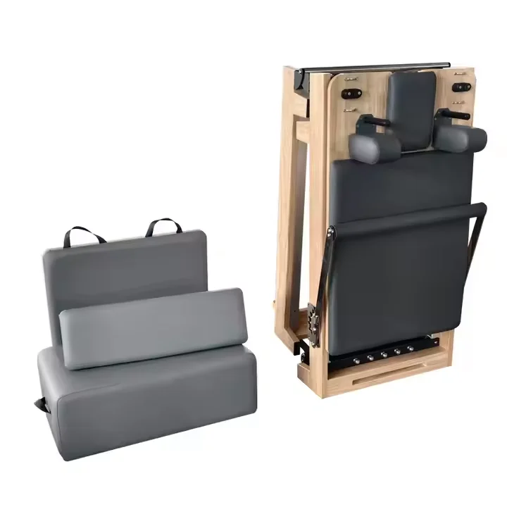 

YG-PE18 Fitness Equipment Folding Pilates Machine Bed Home Use And Yoga Studio Oem Foldable Pilates Machine Reformer