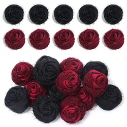 1PCS Bright Silk Fabric Fashion Rose Bud Flower For Rose Fabric Hair Accessories Clothing Accessories