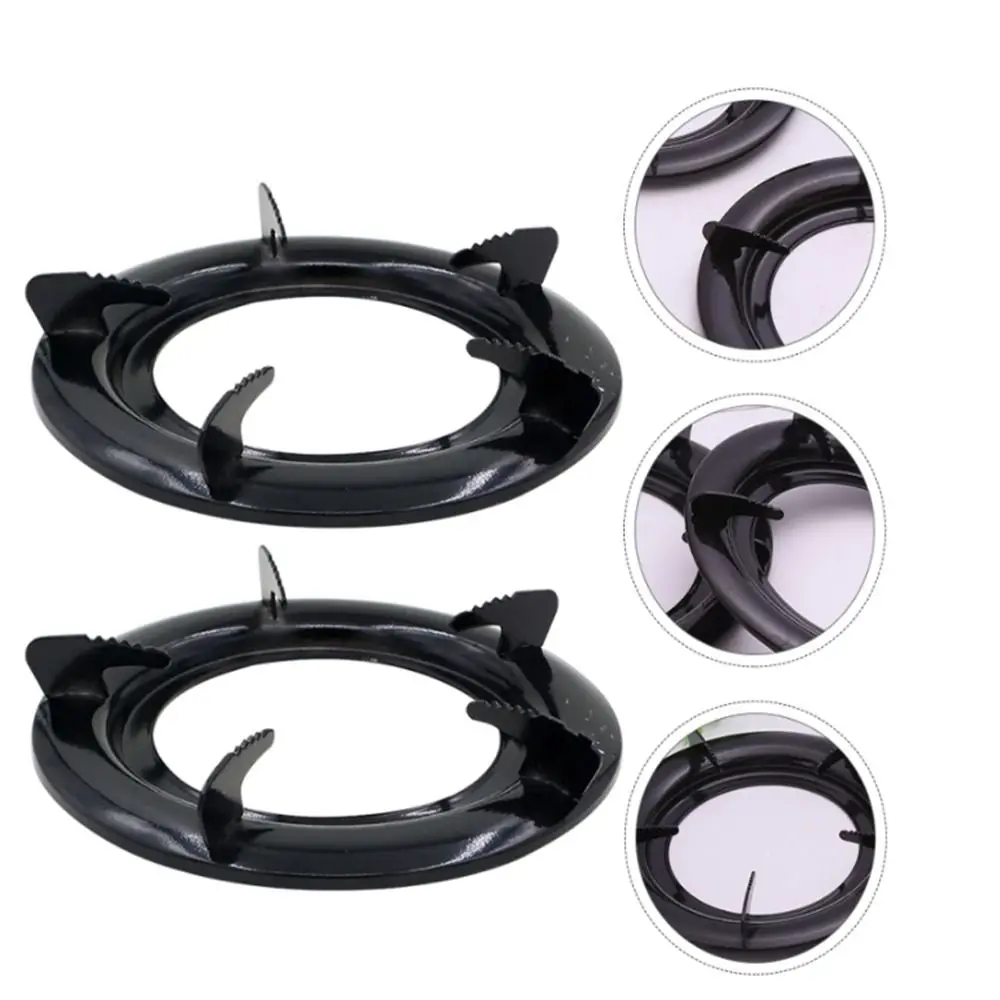 Stove Gas Wok Ring Rack Cast Iron Pan Pot Support Rack Stand Gas Stove Rack Hobs Cooker Cookware Stove Protector Kitchen Tools