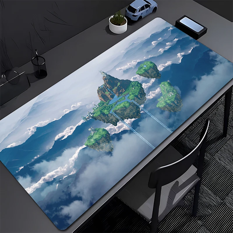 Mouse Pad Laptop Retro Game C-chrono Trigger HD Print Mousepad Anime Extended Keyboard Pad PC Gaming Accessories Desk Mouse Mat
