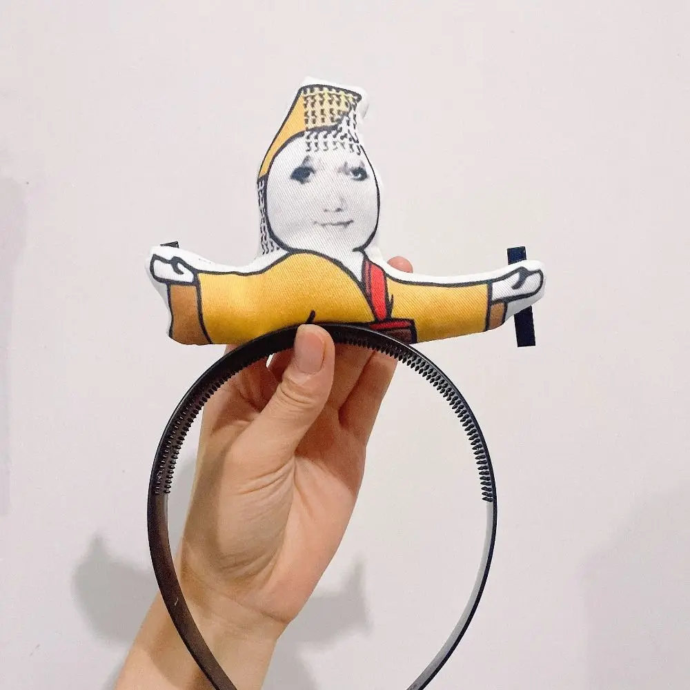 New Hair Hoop Emperor Headband Role Play Costume Tool Hair Accessories Stuffed Hairband Cute Cartoon Photo Headdress