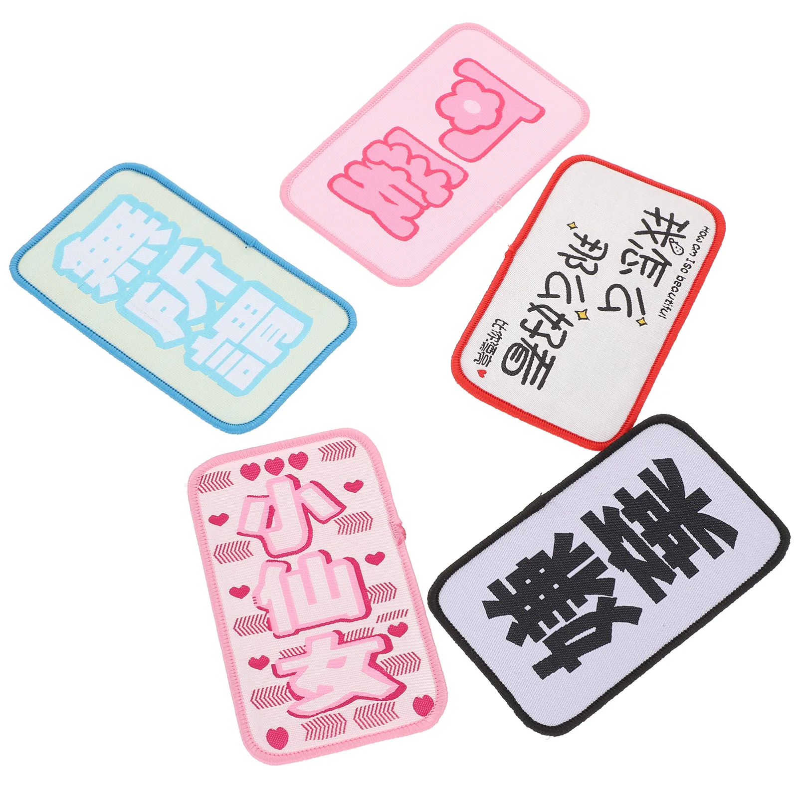 

5pcs Bangs Hair Pad Polyester Gentle Scalp Fringe Stickers Hairstyle Accessories for Make Up Facial Tool Salon