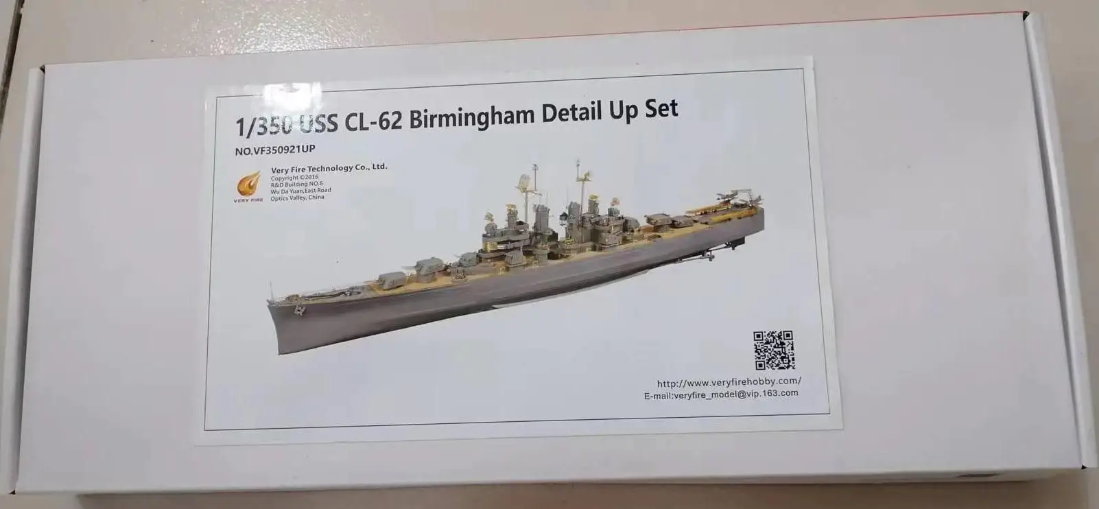 VERYFIRE VF350921UP 1/350 USS CL-62 Birmingham Detail Up Set Model Kit