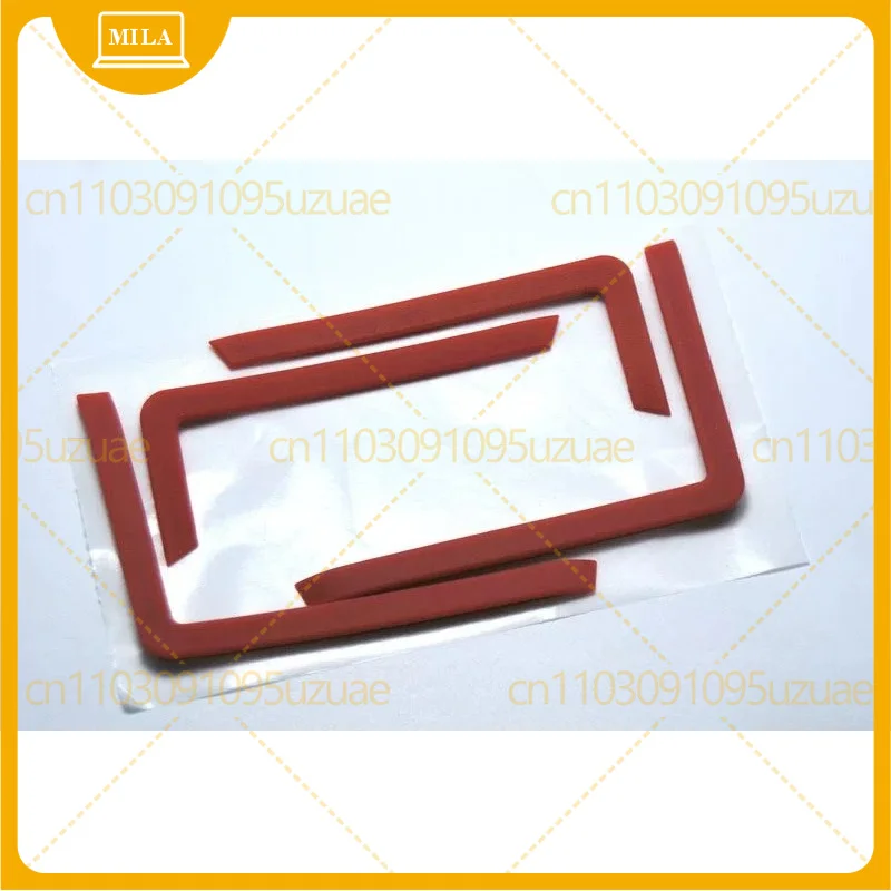Almohadilla de goma roja para Dell Gaming Ben G3 3590 3500, almohadilla de goma a prueba de golpes, tira de goma