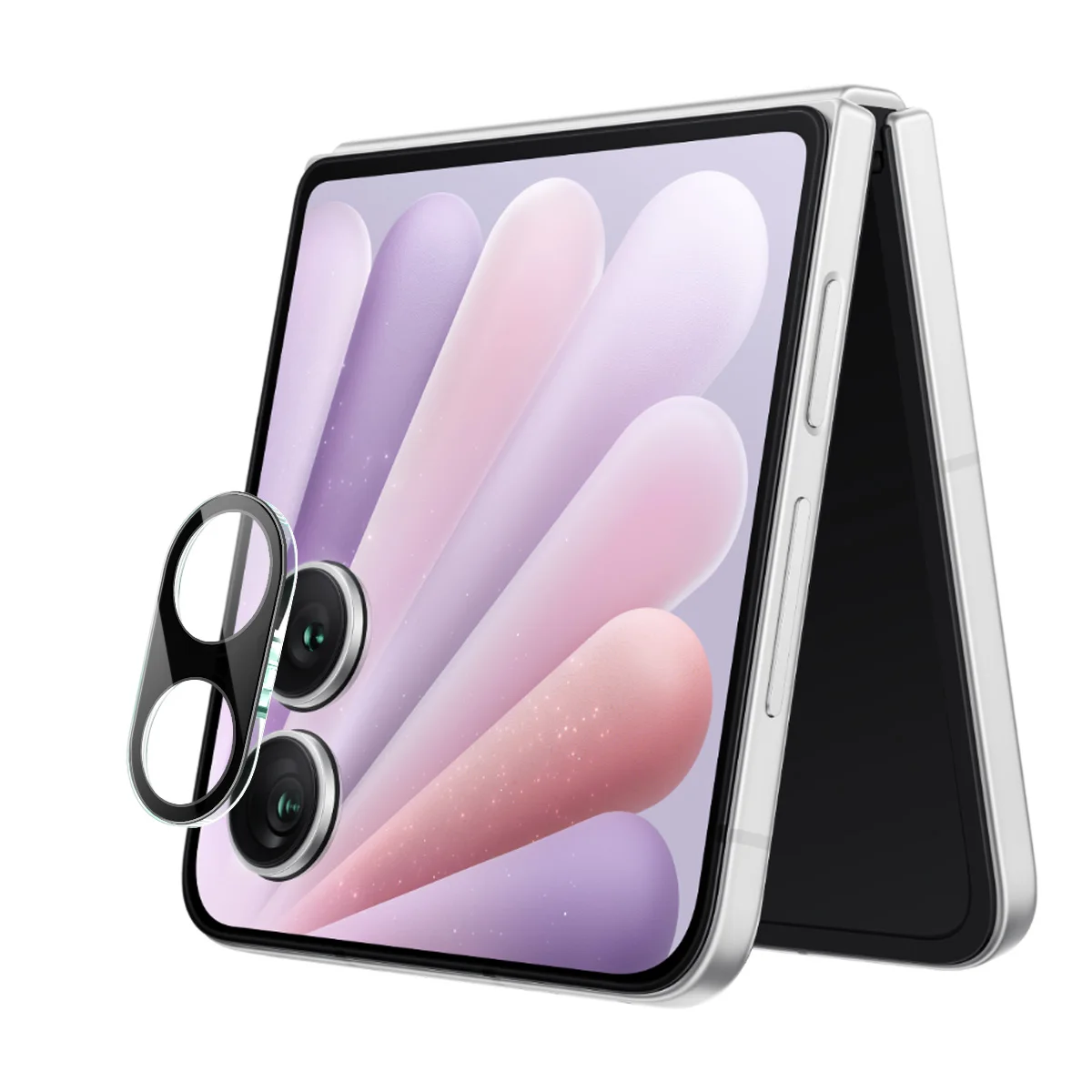 Для Honor Magic V Flip 2 5G стекло объектива IMAK черная интегрированная стеклянная пленка для линз