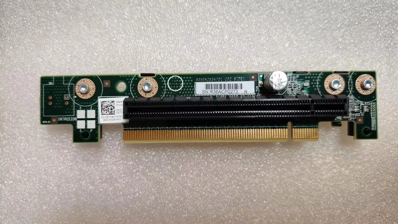 

57T4R 057T4R for R220 PCI-E expander card riser card