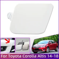 Auto Front Bumper Towing Hook Eye Cover Cap For Toyota Corolla Altis 2014 2015 2016 2017 Tow Hook Hauling Trailer Lid Garnish
