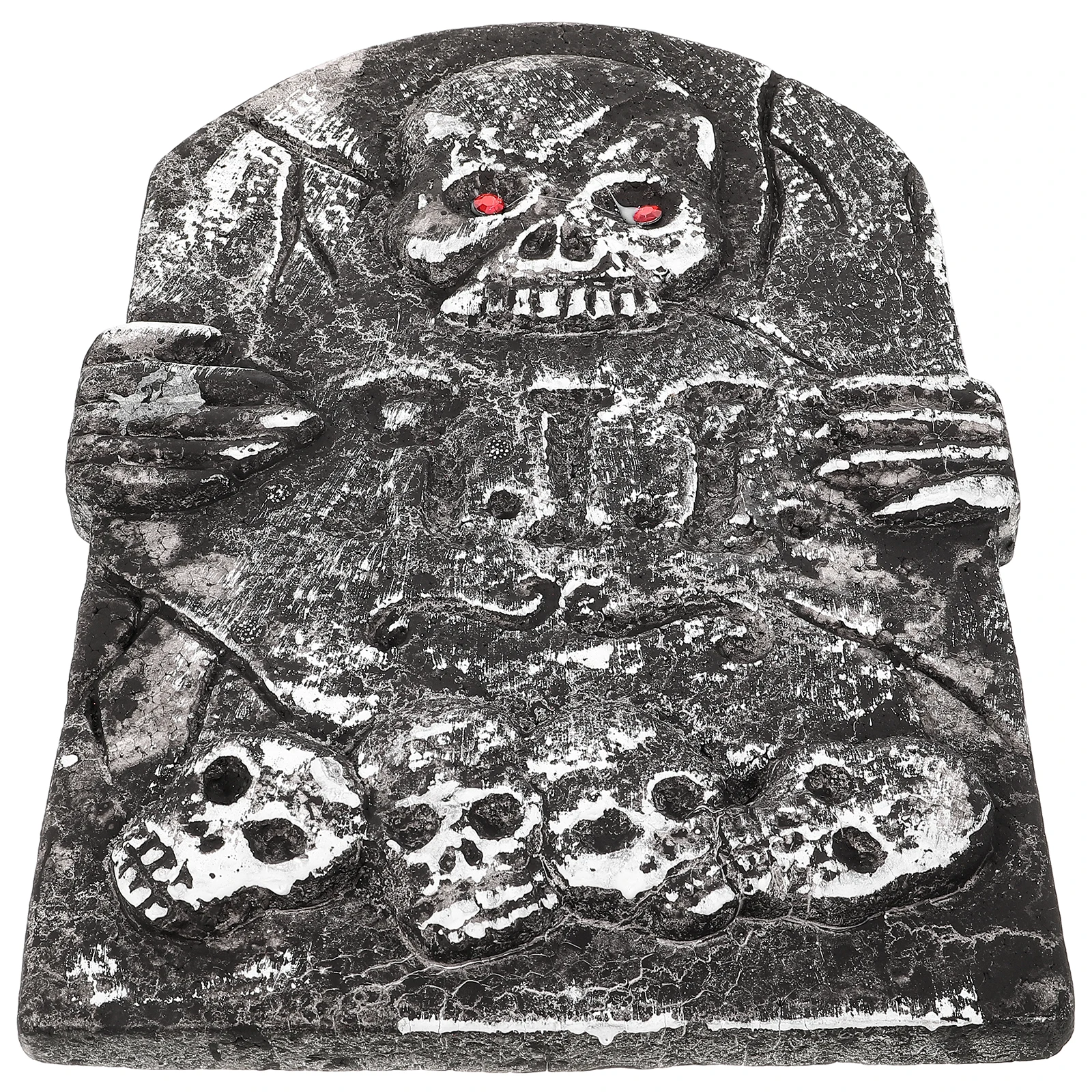 

Foam Tombstone naments Decoration Halloween Party Grave Stone Props Lightweight Safe Durable Realistic Shape Horror Atmosphere