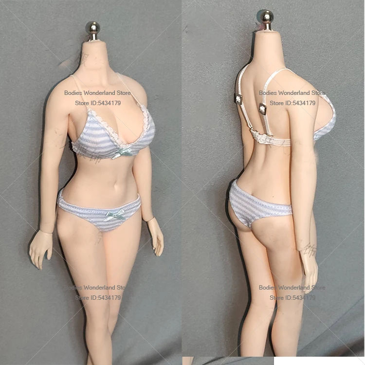 متوفر في المخزون 1/6 مقياس حزام القوس أفقي مخطط الملابس الداخلية مجموعة أنثى الجندي مجموعة البرازيلي السروال ل 12 ''TBL عمل الشكل #6