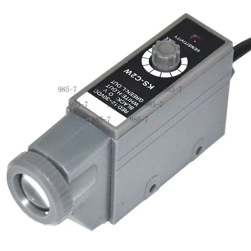 Packaging Machine Color Code Detection Switch KS-W22G22, Dual White-Green Spot Photoelectric Eye