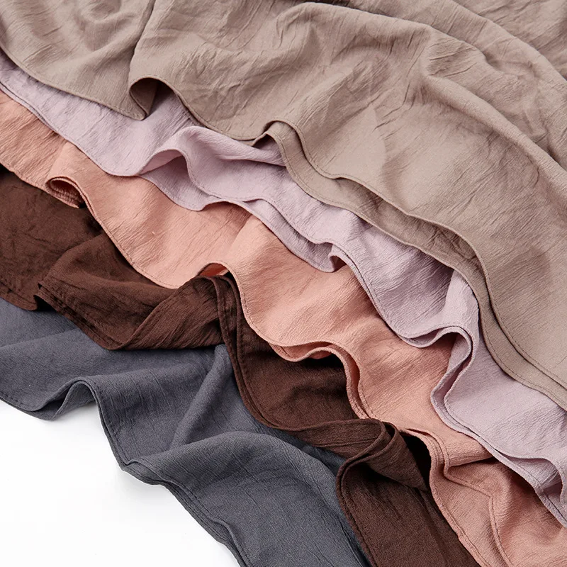 Selendang Gaya Etnik yang Laris Manis, Vintage Musim Semi, Syal Persegi Warna Polos yang Literer dan Artistik, Jilbab Modis dan Elegan