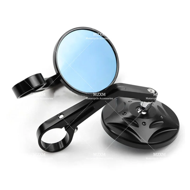 

Fit For Kawasaki Ninja 300 NINJA250 EX400 Z250 modified handlebar rearview mirror round handle mirror