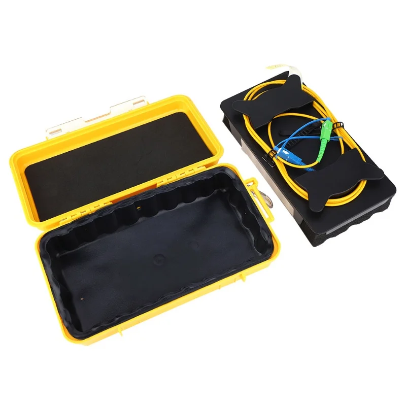 OTDR Launch Cable Box Sc UPC-Sc APC SM 2km Dead Zone Eliminator Optical Fiber Ring