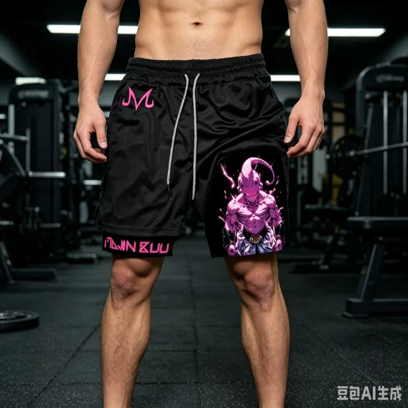 2026 2026 New DragonBall Anime Suitable for Project Sports Badminton Anime Gender-Free Kei Style Retro Breathable Quick-Drying Shorts - Aliexpress Deal