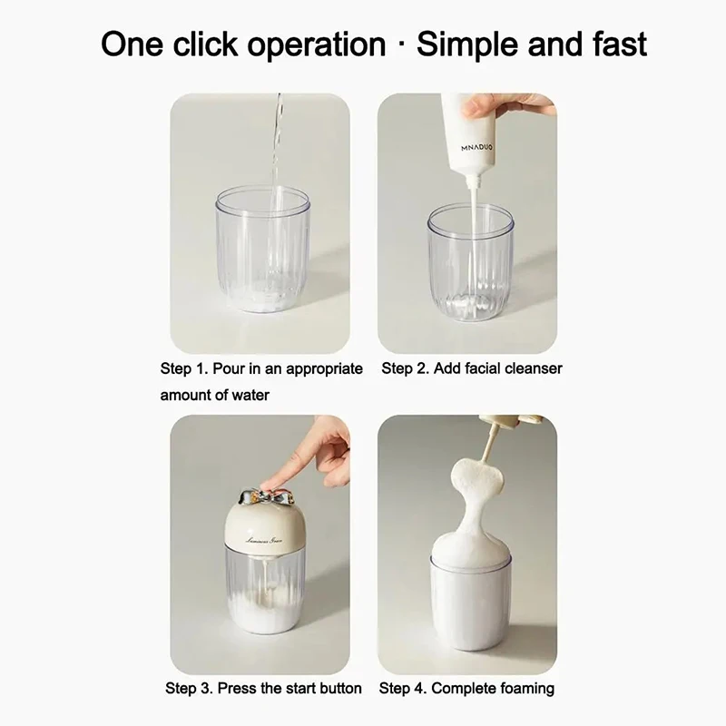 1 szt. Duża Pojemność Elektryczny Spieniacz do Mycia Twarzy Szampon Żel pod Prysznic Automatyczny Spieniacz Butelka do Spieniania Mus Artefakt do Spieniania