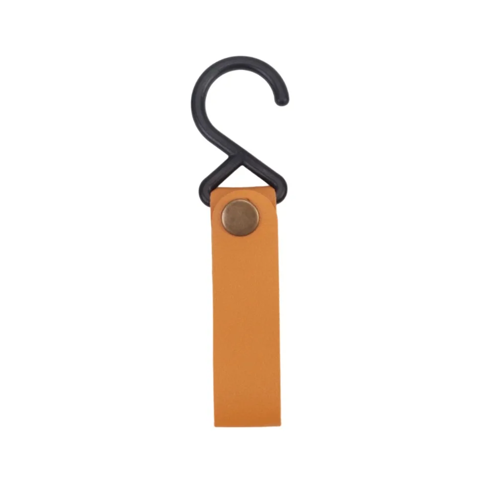 

15Pcs Durable PU Leather Outdoor Hook Portable S-Shape Picnic Hook Camping Hook Picnic