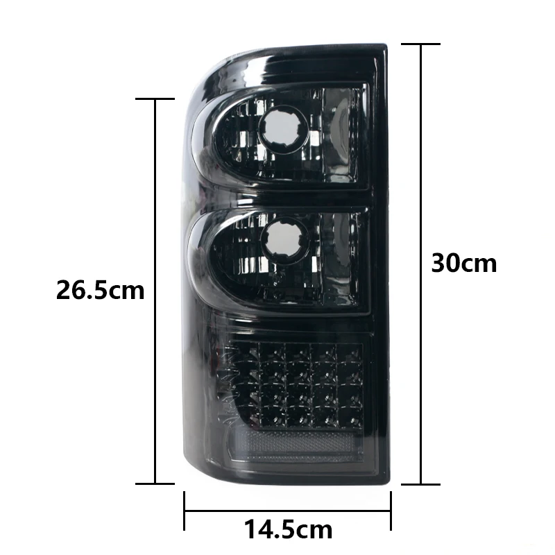 Rear Tail Light ABS Brake Lamp Tail Lamp Warning Signal Lamp Accesories For Nissan Patrol Y61 1997 1998 1999 2000 2001-2004