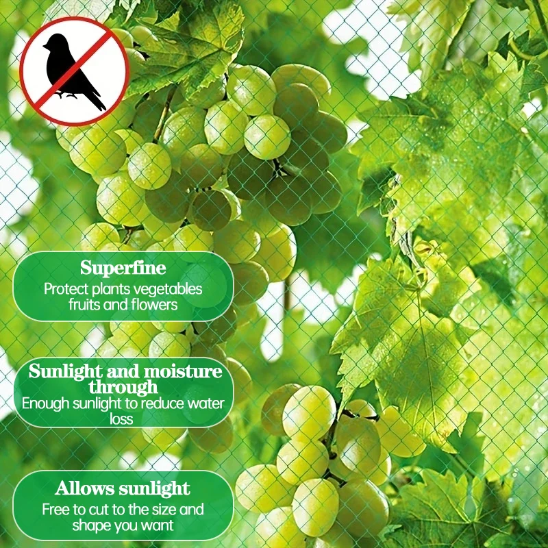 بستان مكافحة الطيور المعاوضة شجرة الفاكهة زهرة حديقة شبكة ساحة حديقة النايلون المعاوضة مكافحة الآفات أداة توقف الطيور أفضل المبارزة