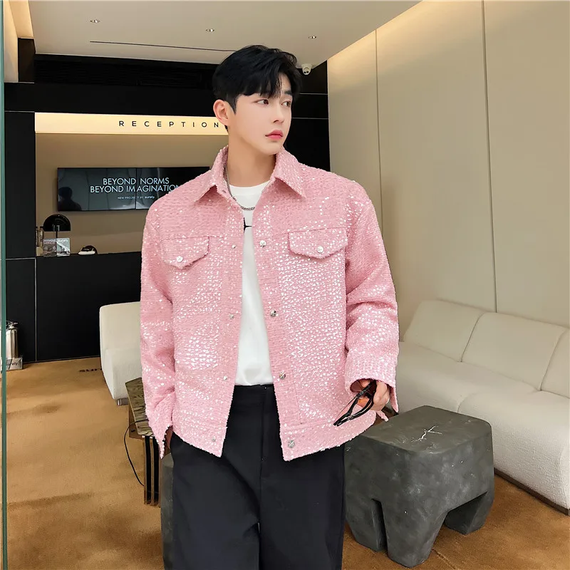 

Весенняя новинка: мужская повседневная куртка из полиэстера, не мнущаяся, приталенная, молодежная, трендовая...