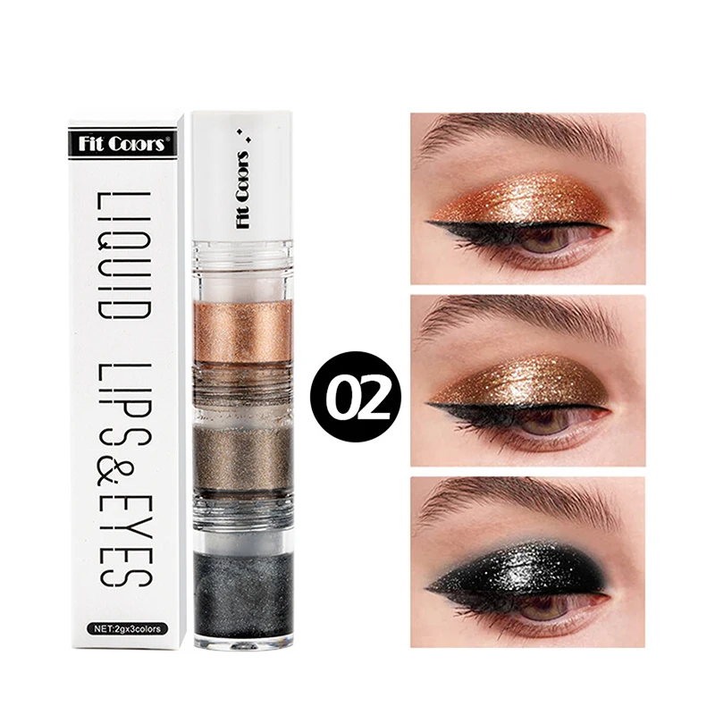 Lebhafter flüssiger Eyeliner, intensiver Farb-Eyeliner-Stift, wasserfest, wischfest, präzise Anwendung, kräftiger Augen-Make-up-Look