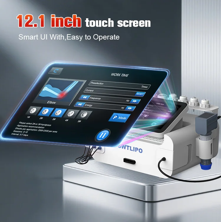 NEW 3 In 1 Physiotherapy Machine Electromagnetic Shockwave leg Pressotherapy for Sports Injury Recovery and Pain Relief