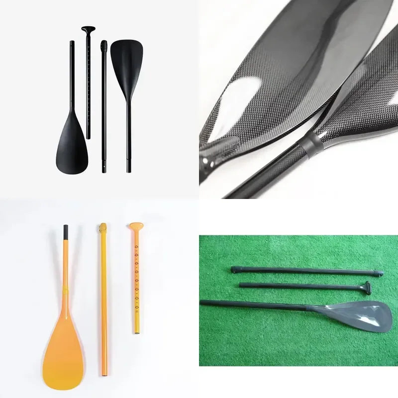 for Wholesale Custom Design Colored Carbon Support Paddle Carbon Fiber Kayak Paddle Professional Paddle