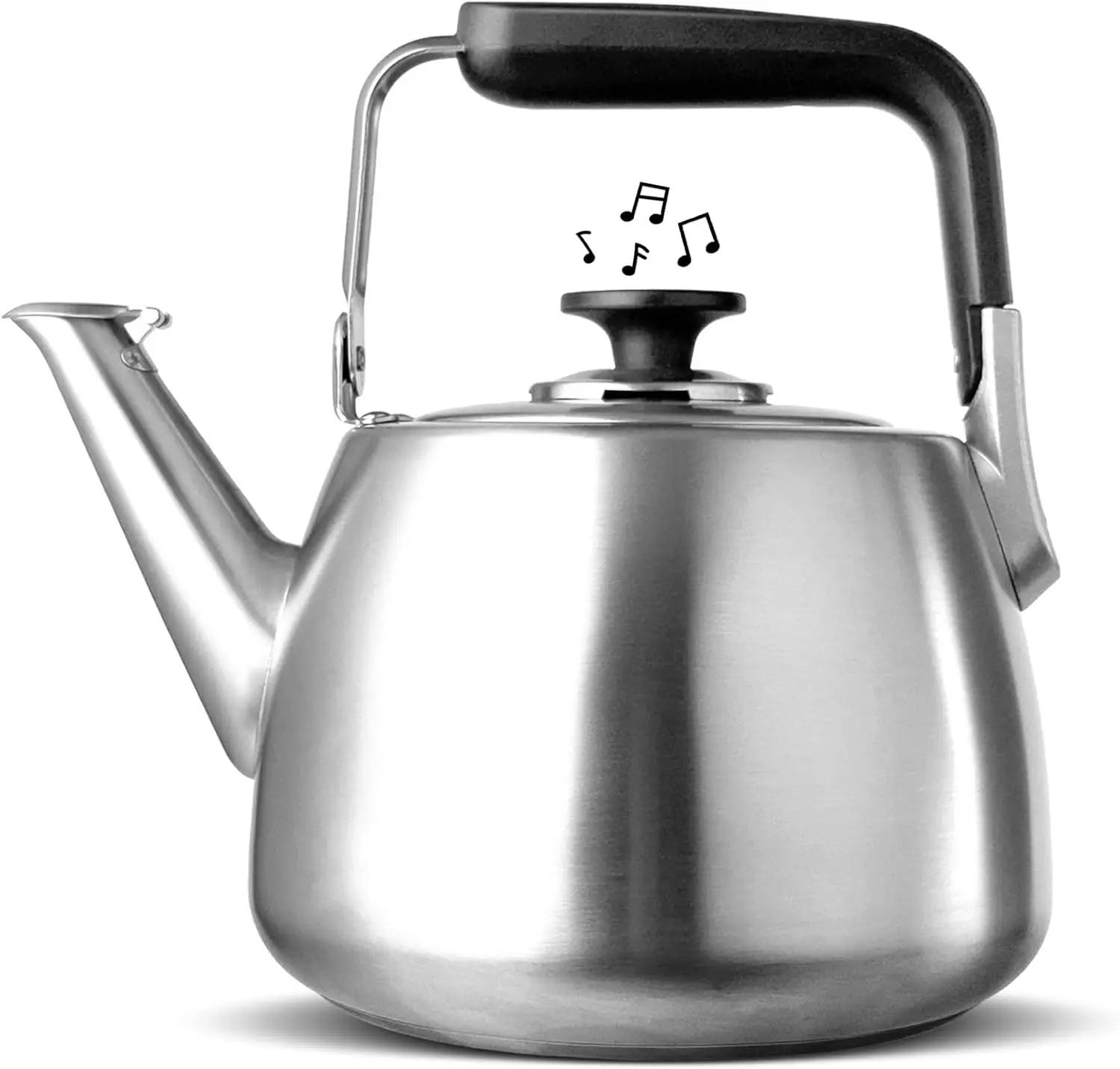 

Tea Kettle, Whistling Stovetop Tea Kettle, Large Capacity Teapot Suits for All Heat Source, Professional Fast Heat Technique