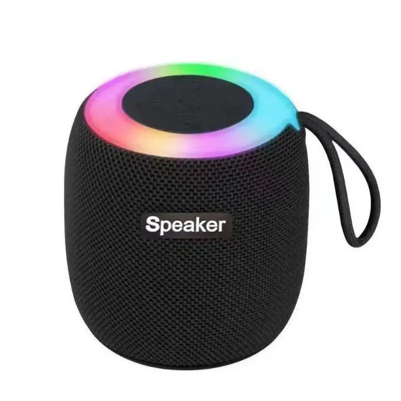 Mini Bluetooth Speaker With Lanyard Portable Outdoor Home Mini Speaker With Deep Bass Travel Camping Hiking Beach Party