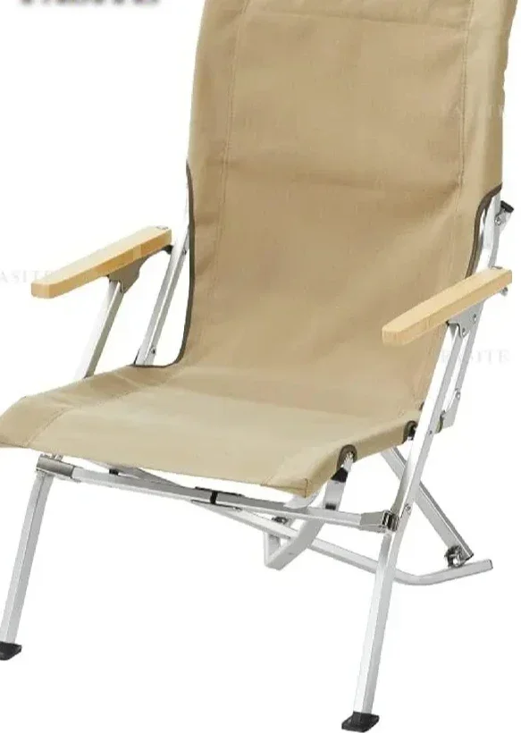 For Snow Peak Low Beach Chair - Portable, Folding Camping Chair - Ultralight Outdoor  Chair Great for Patios - Khaki