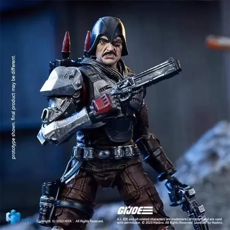 

HIYA 1/18 Figura De Acción De 4 Pulgadas Exquisita Mini Serie G.I.Joe Major Bludd Anime Para Regalo