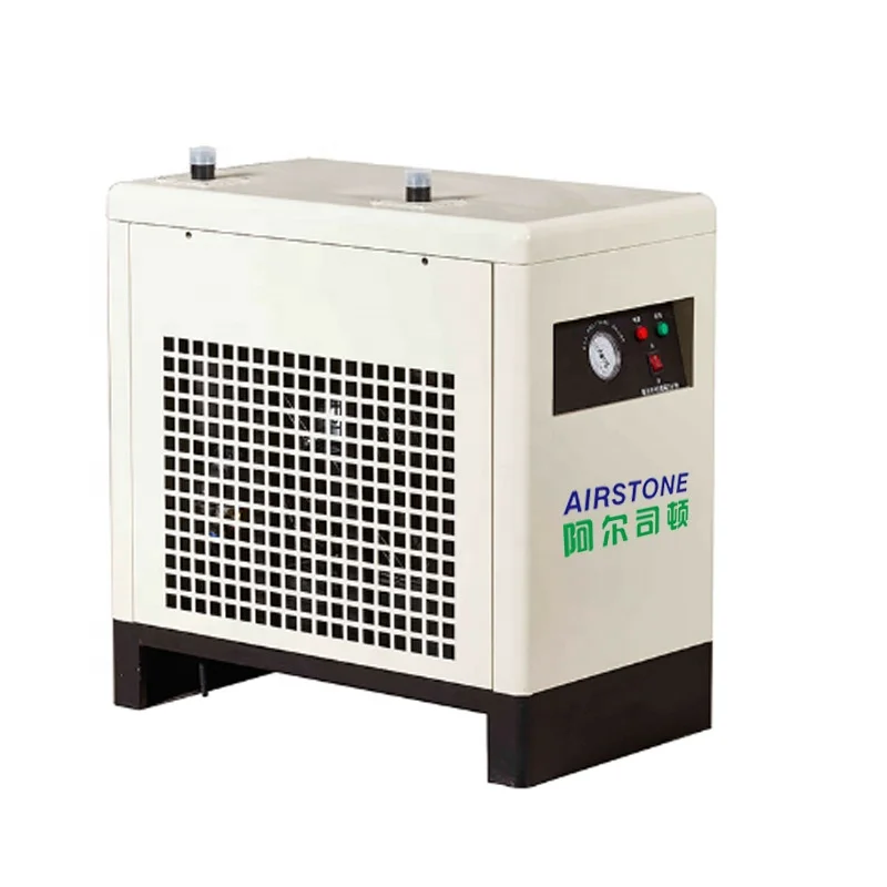 

Airstone High Quality AC-10 1.5m3/min R134 220V/50Hz 8bar 10bar Refrigerated Compressed Air Dryer Machine