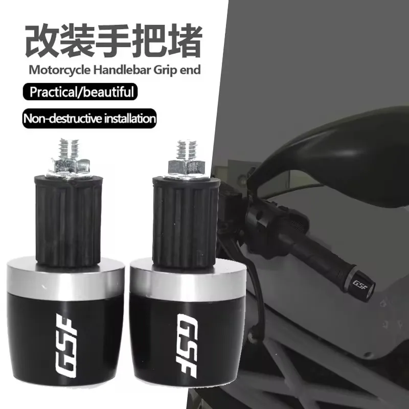

7/8''22mm For Suzuki GSF1200 BANDIT GSF1250 GSF600 S GSF250 GSF650 S N CNC Aluminum Motorcycle Handlebar handle Bar Grips Ends