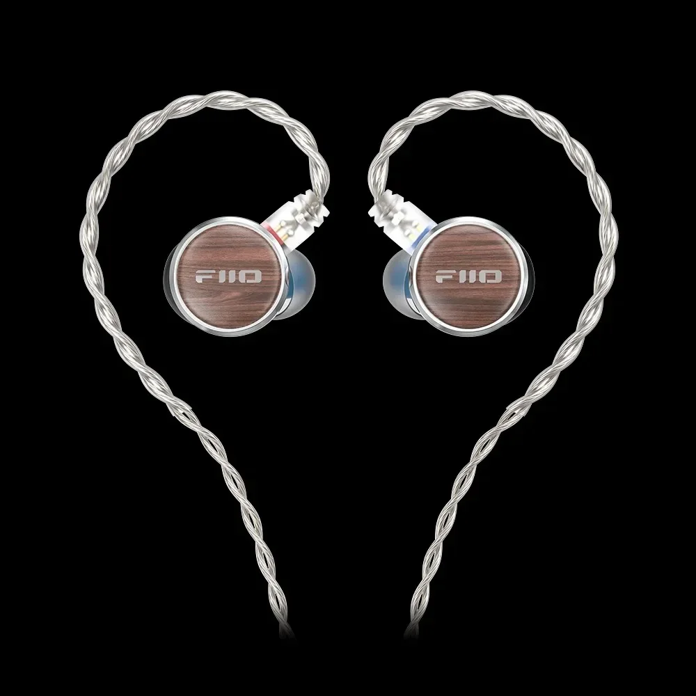 หูฟัง Fiio Fp3 หูฟังแบบมีสายคุณภาพเสียงระดับไฮไฟ หูฟังน้ำหนักเบา ทำจากไม้วอลนัท หูฟังไม้ลายดอกแพร์ หูฟังสำหรับเล่นเกมและใช้งานในสำนักงาน ปรับแต่งได้