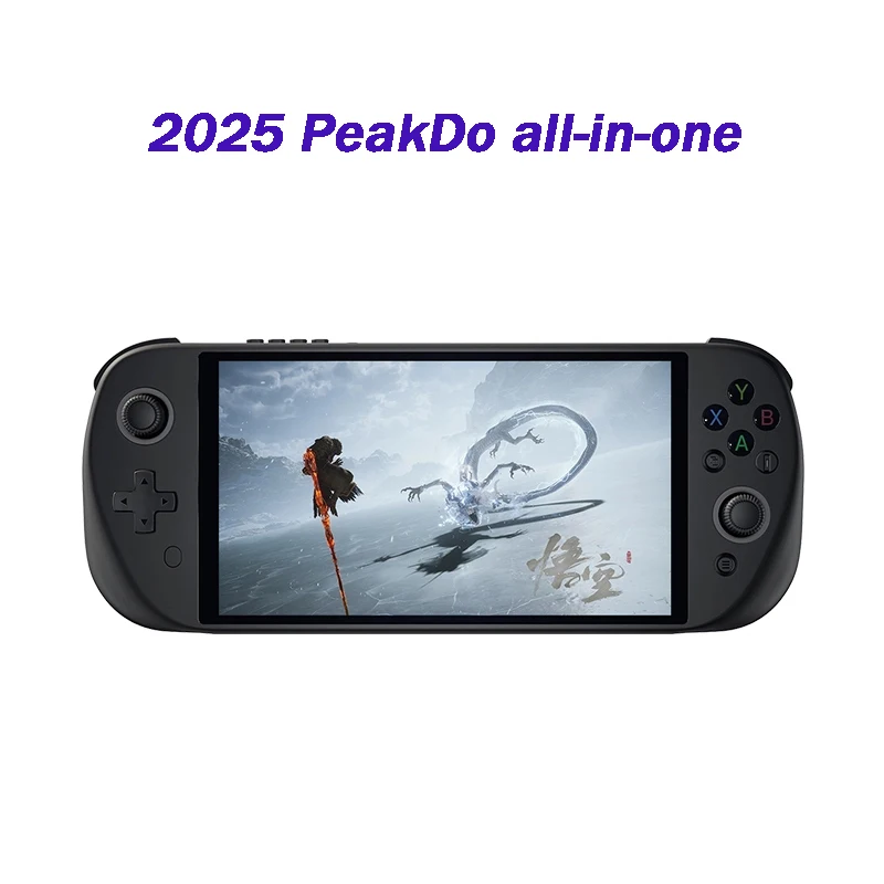وصل حديثًا لعام 2025 PeakDo 7 بوصة ألعاب الكل في واحد محمولة باليد مع مشغل خطي/عصا تحكم بتأثير القاعة للتبديل/البخار/PC/PS5/XBOX