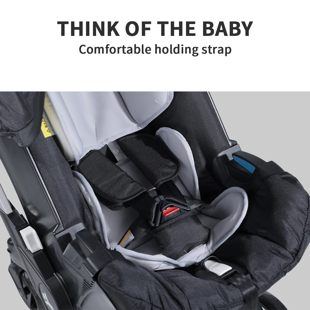 Portable two-way baby stroller, foldable newborn stroller, lightweight outdoor travel stroller, suitable for 0-3 years old