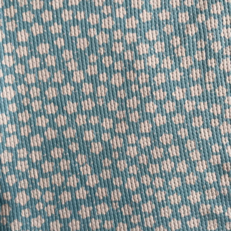 高品質ワッフルプリント生地、衣類用通気性テクスチャ素材、ドレス/シャツ/衣料品用