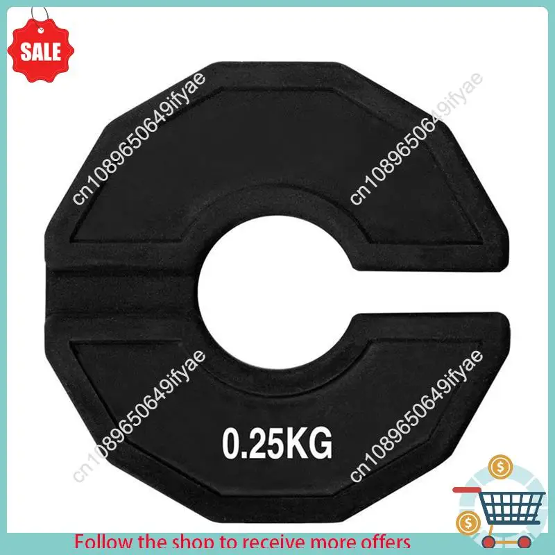 Y67A-Gym Micro-Plates Dumbbell Fractional Weight Plate Rubber Fractional Weight Plates Add-On Change Black