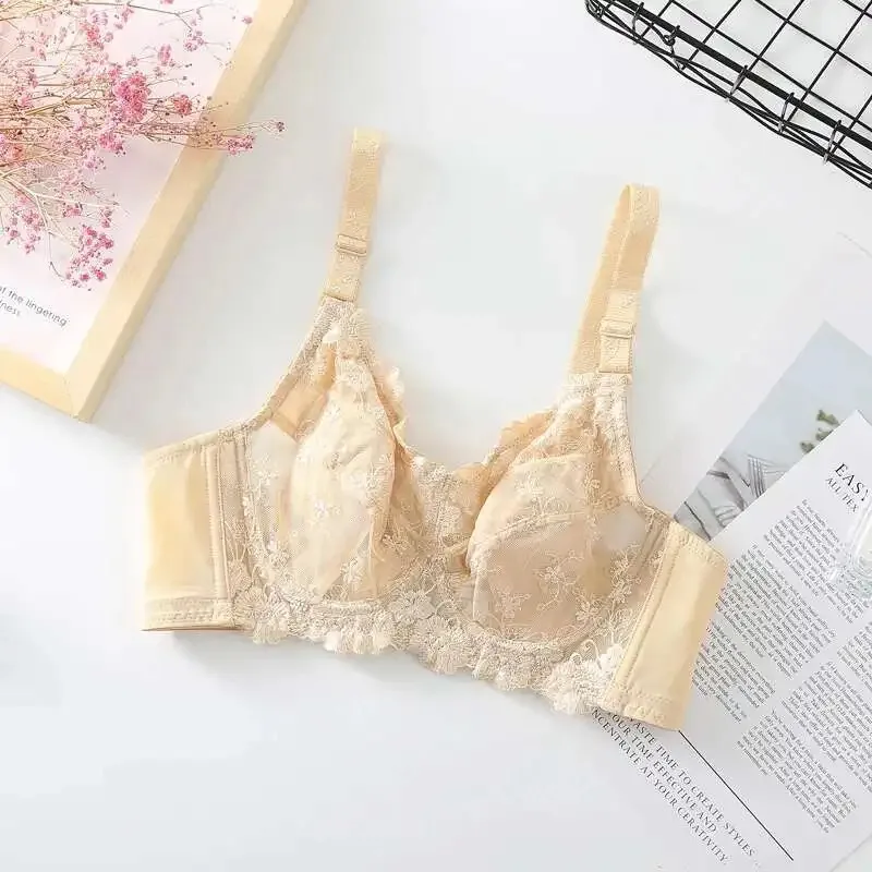 

Женский бюстгальтер большого размера Femme Soutien Gorge Push Up Brassiere Underwear Full Cup BH 34 36 38 40 42 44 B C D E F G H ih.4