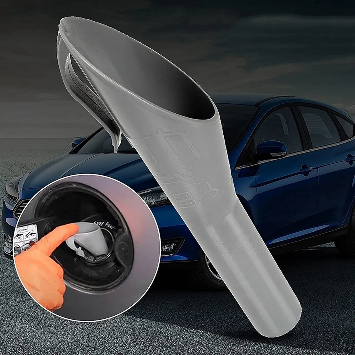 Fuel Tank Funnel Tube Adaptor Spout 1833948 1782177 2050651 8U5A17B068BB for Ford F150 Focus Mondeo Galaxy image 3
