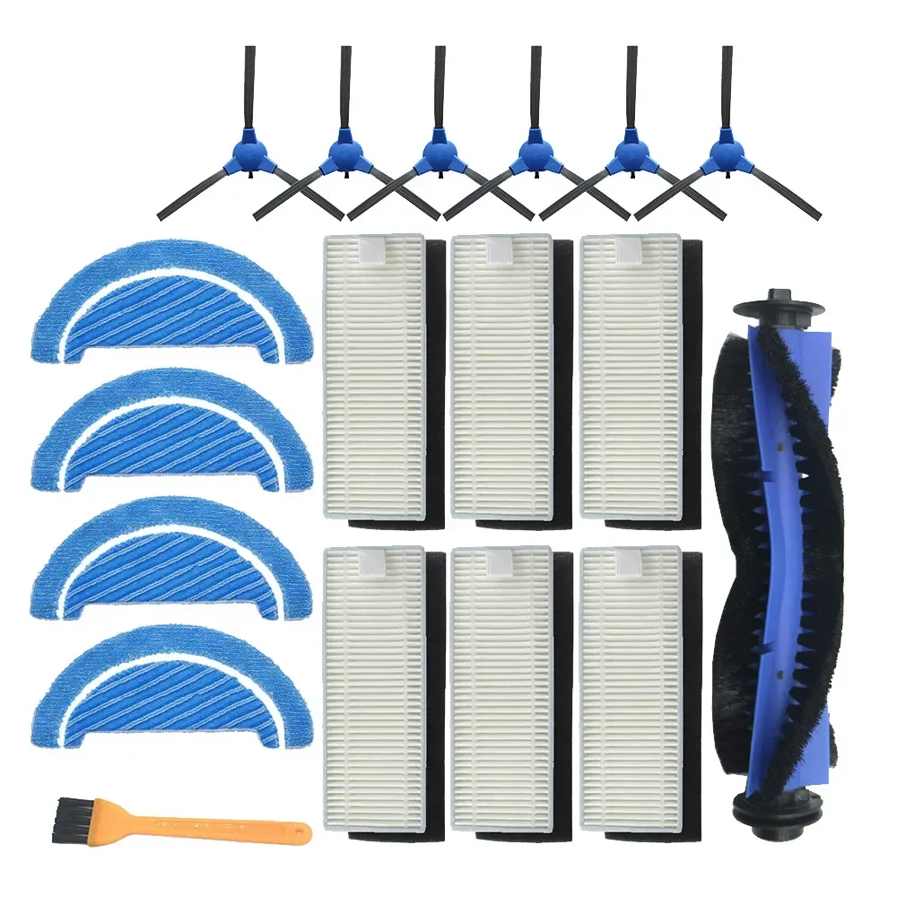 Vervanging voor Cecotec Conga 1090/1099 1790 Ultra Titanium Robotstofzuiger Onderdelen Belangrijkste Zijborstel Hepa Filter Mop