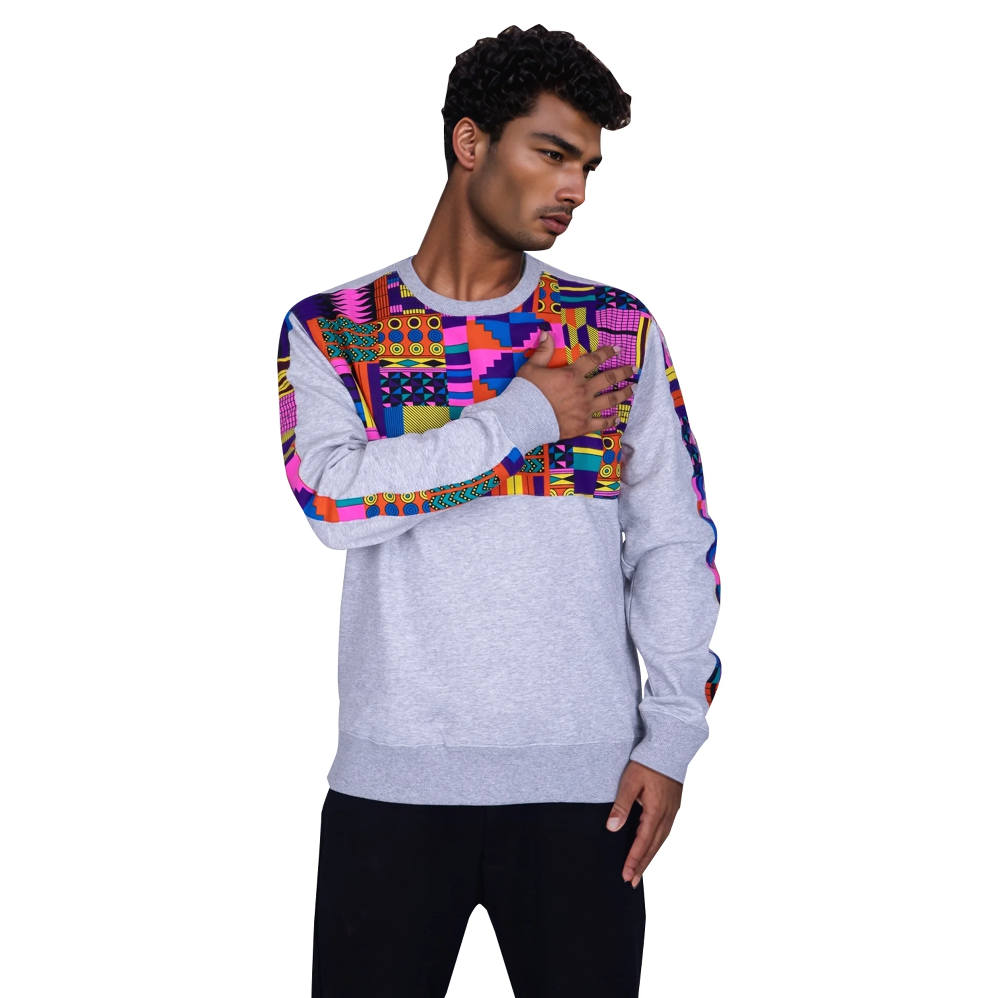 

African Printed Sweater Suitable for Both Men and Women Pullover Autumn Fashion African Style Top Retro Men's Size S-6XL
