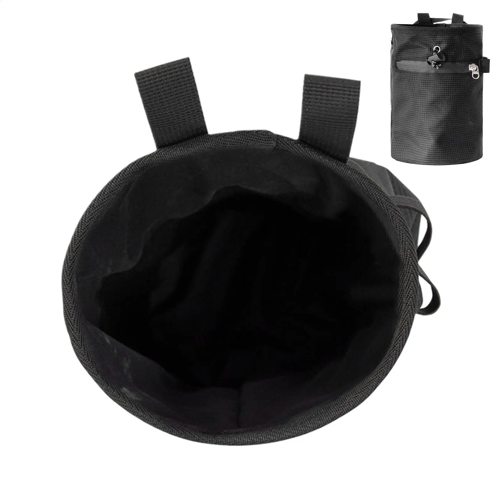 

Chalk Bag with Adjustable Waist Belt Waterproof Powder Pouch for Bouldering Gymnastics Weightlifting Versatile Gym Accessory