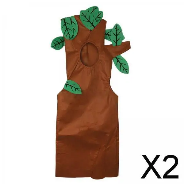 Disfraz de árbol unisex para niños, decoración de tela sin daños, novedad, traje de cosplay para actuaciones festivas y vacaciones