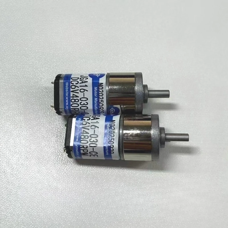 1PCS JGA16-030 16mm 030 Micro DC Motor Low Speed High Torque 6V/12V with Speed Control And Reverse Rotation Capability