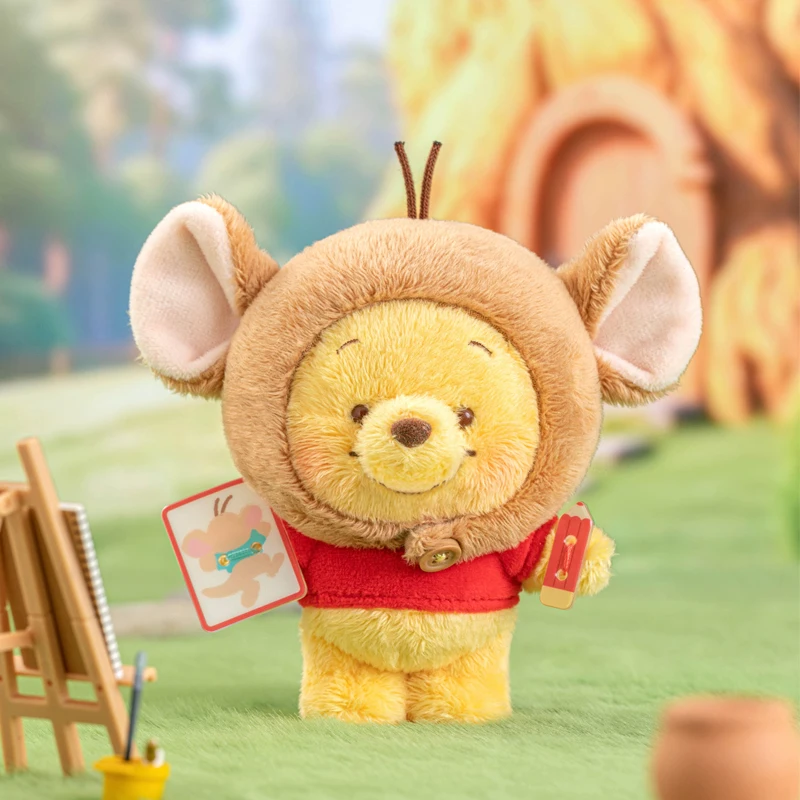 Oryginalna kolekcja Disneya Kubuś Puchatek i Roo Forever Friends Series Pluszowa zawieszka Blind Box Dekoracja torby na prezenty urodzinowe