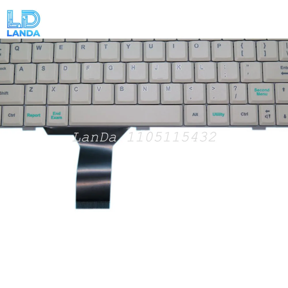 

Keyboard For GE Healthcare Vivid T8 Pro T9 5498252 5492248 DOK-V6208L D0K-V6208L V6208M 5435496 5315662 Vivid T8 US English New