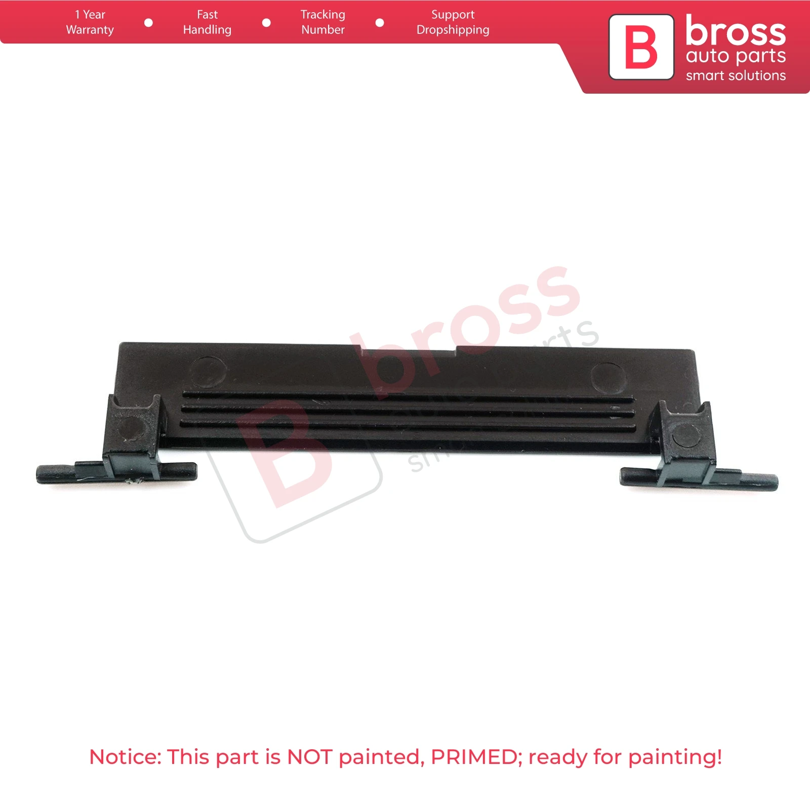 BSR516 Roof Rack Carrier Molding Port Bag Water Rail Lid Cover Trim 20469071829040 for Mercedes C Class W204 2007-2014 95*20 mm