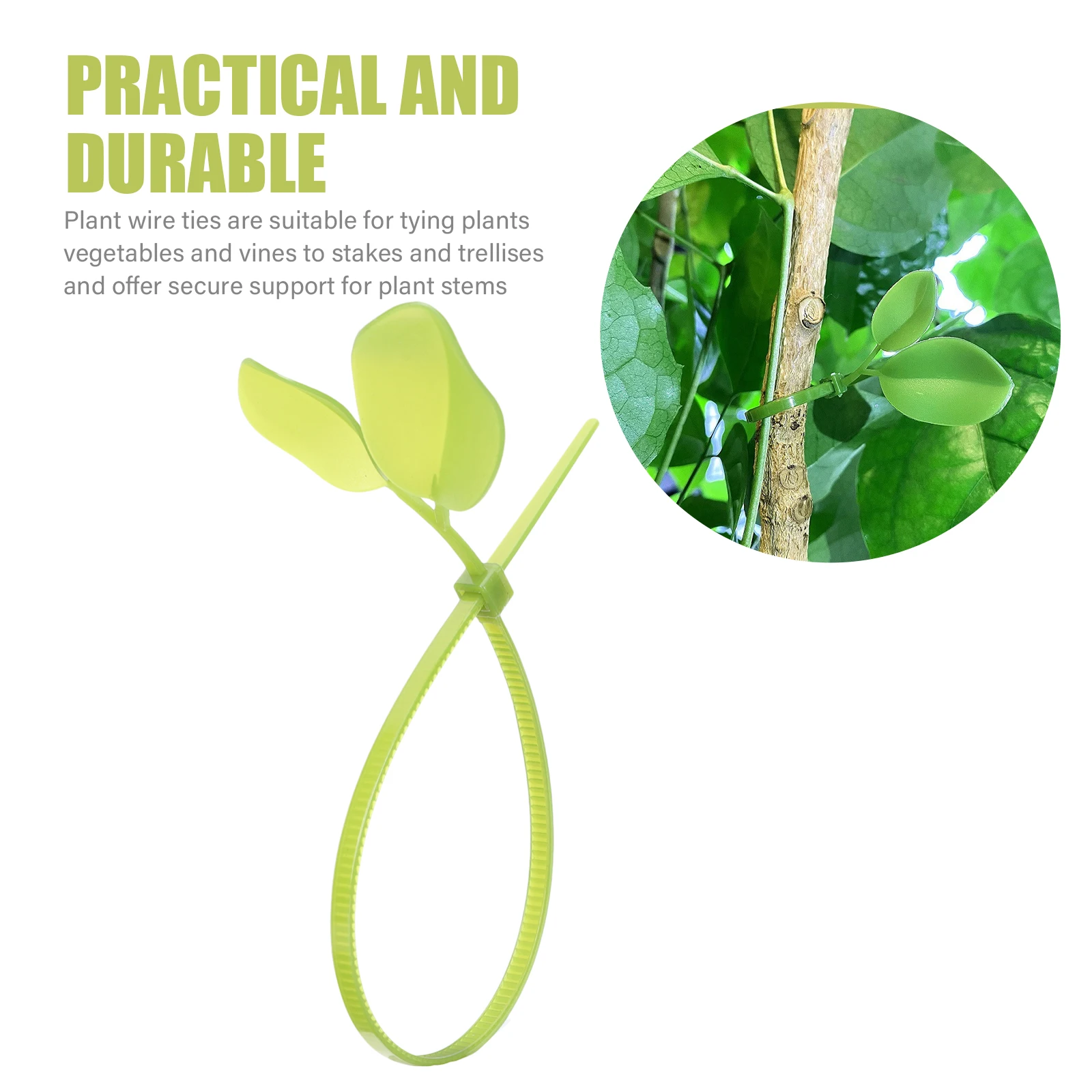 

1 set Wire Ties Garden Binding Wire For Plants Support Gardening Supplies Flower Plant Labels Reusable Garden Ties Plant Binding