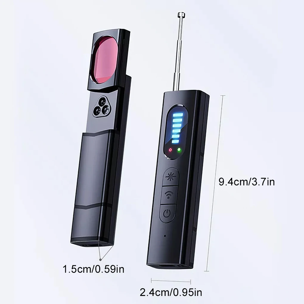 Гаджет-детектор ошибок для обнаружения магнитного поля, объектив камеры, устройство обнаружения и радиочастотного сигнала