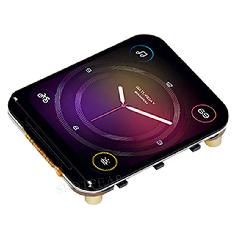 Deepseek ai voz chat esp32 c6 placa de desenvolvimento 1.69 polegada display lcd 240x280 1.69 polegada touchscreen relógio programável